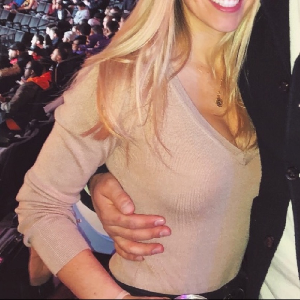 Nude bodysuit shirt